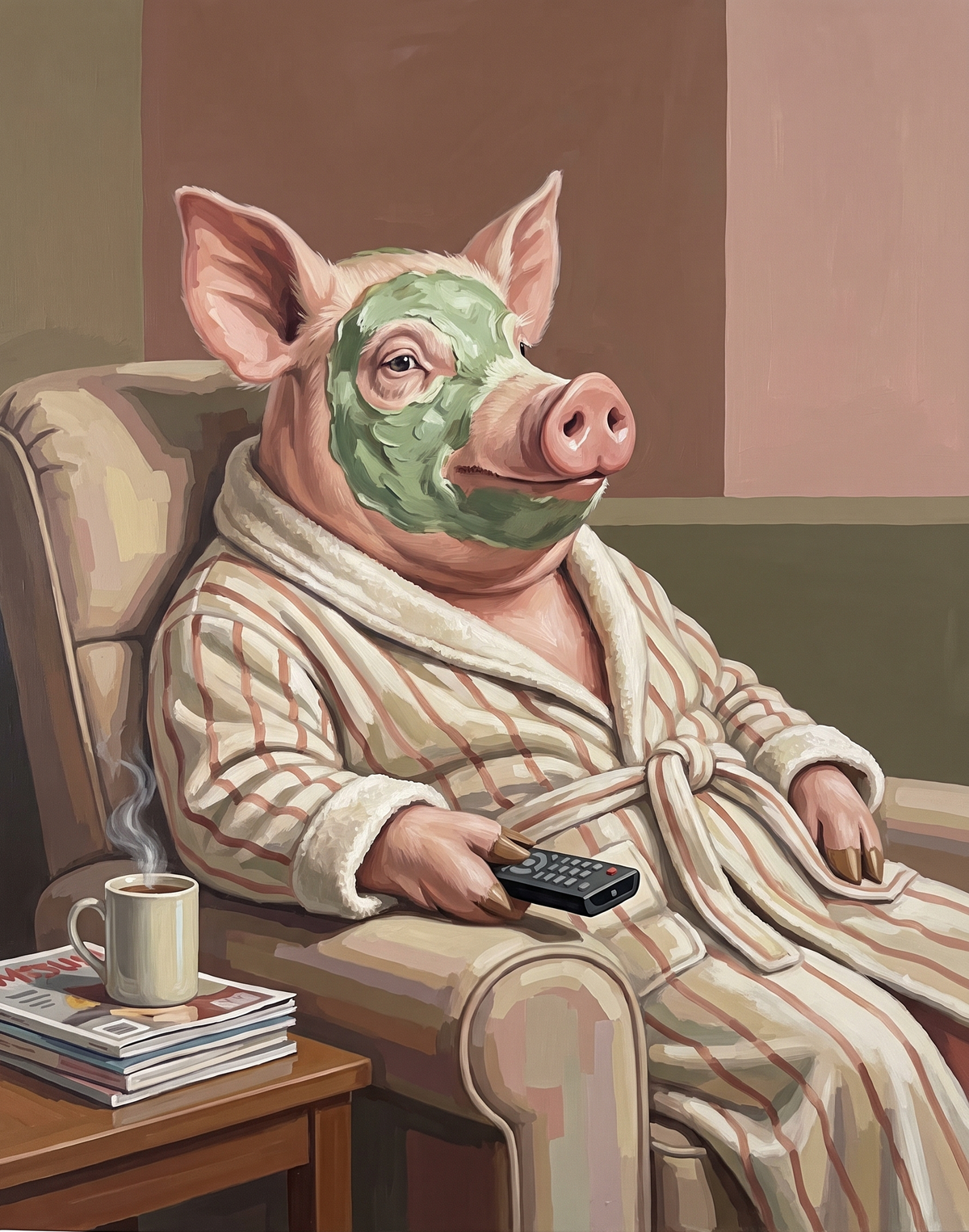 Pig Spa Day Remote