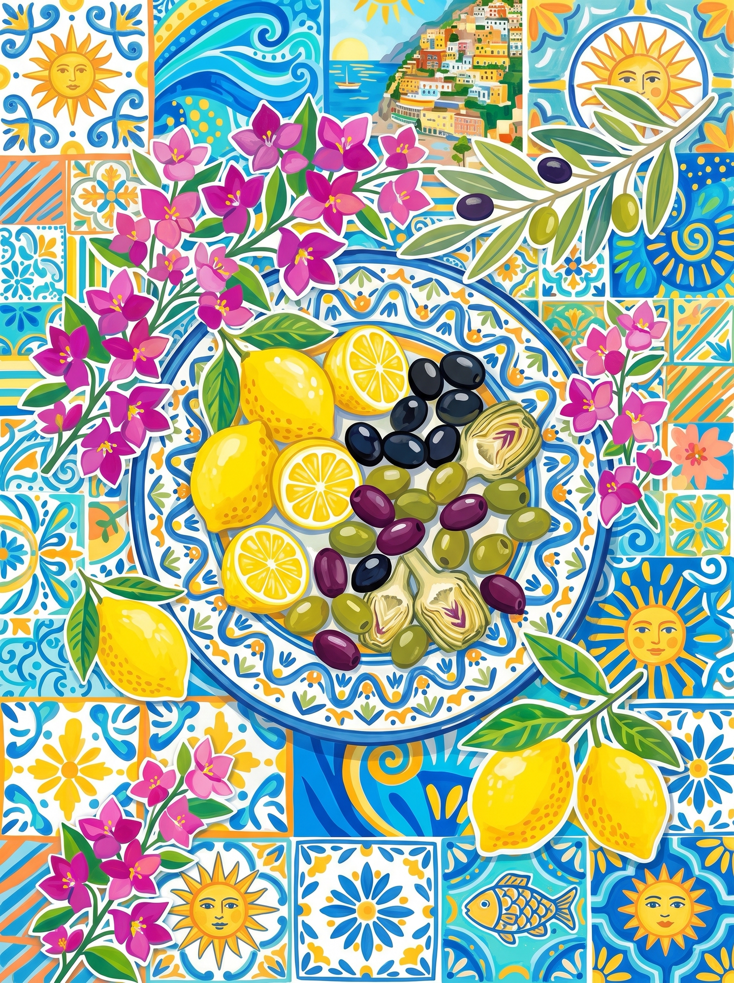 Positano Lemon Platter