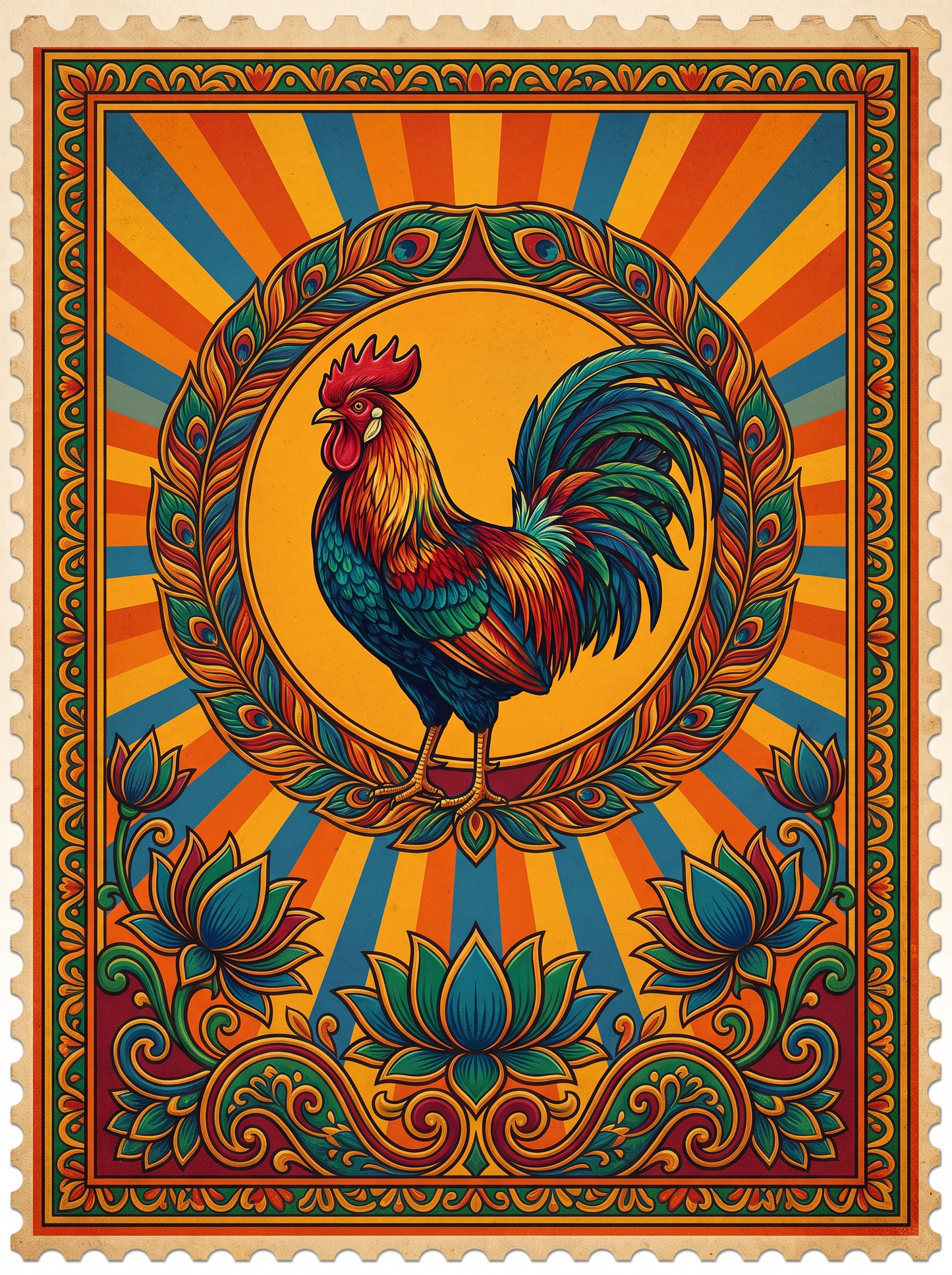 Proud Rooster Roundel