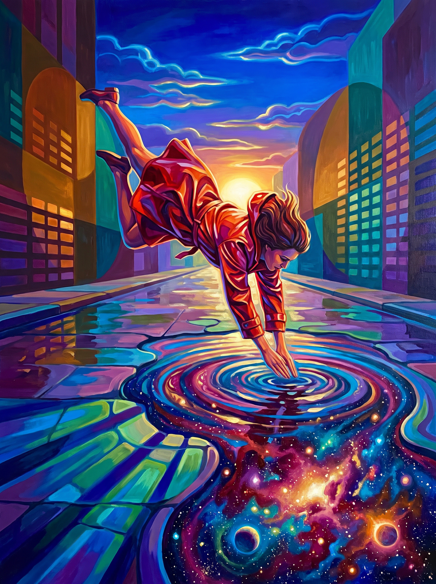 Puddle Of Stars Downtown