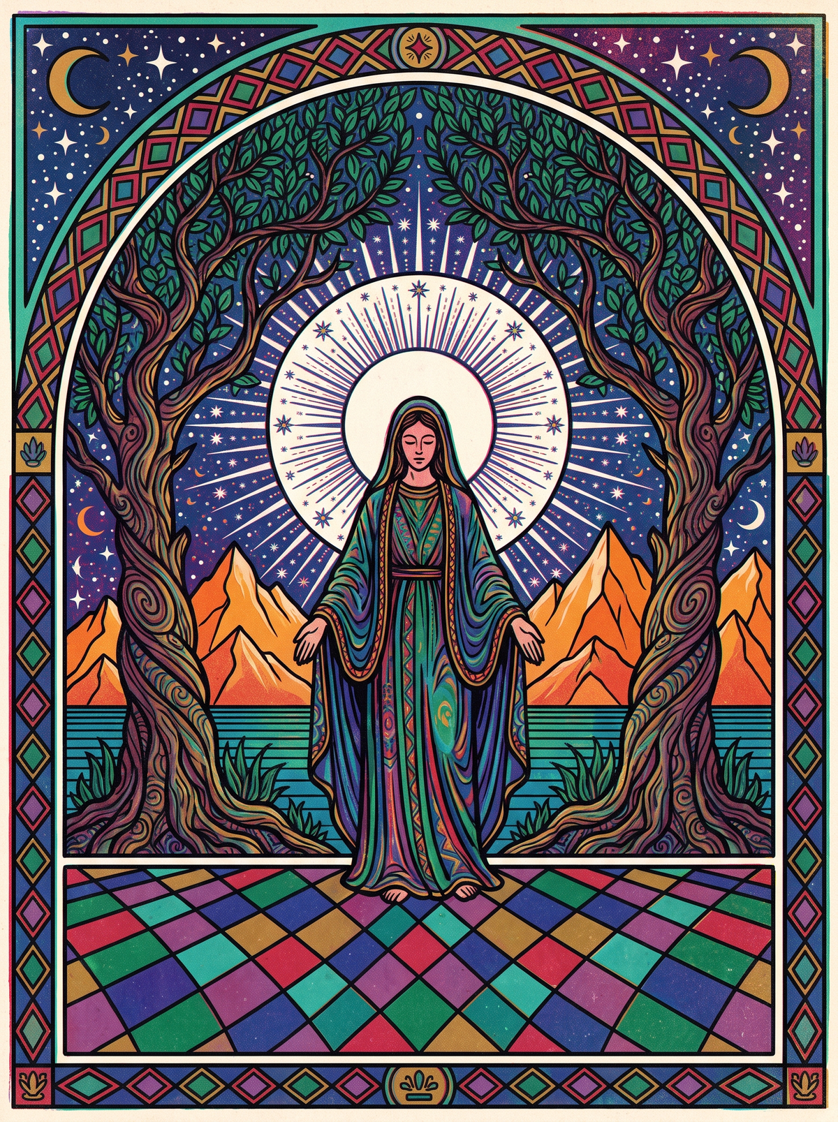 Radiant Robed Guardian
