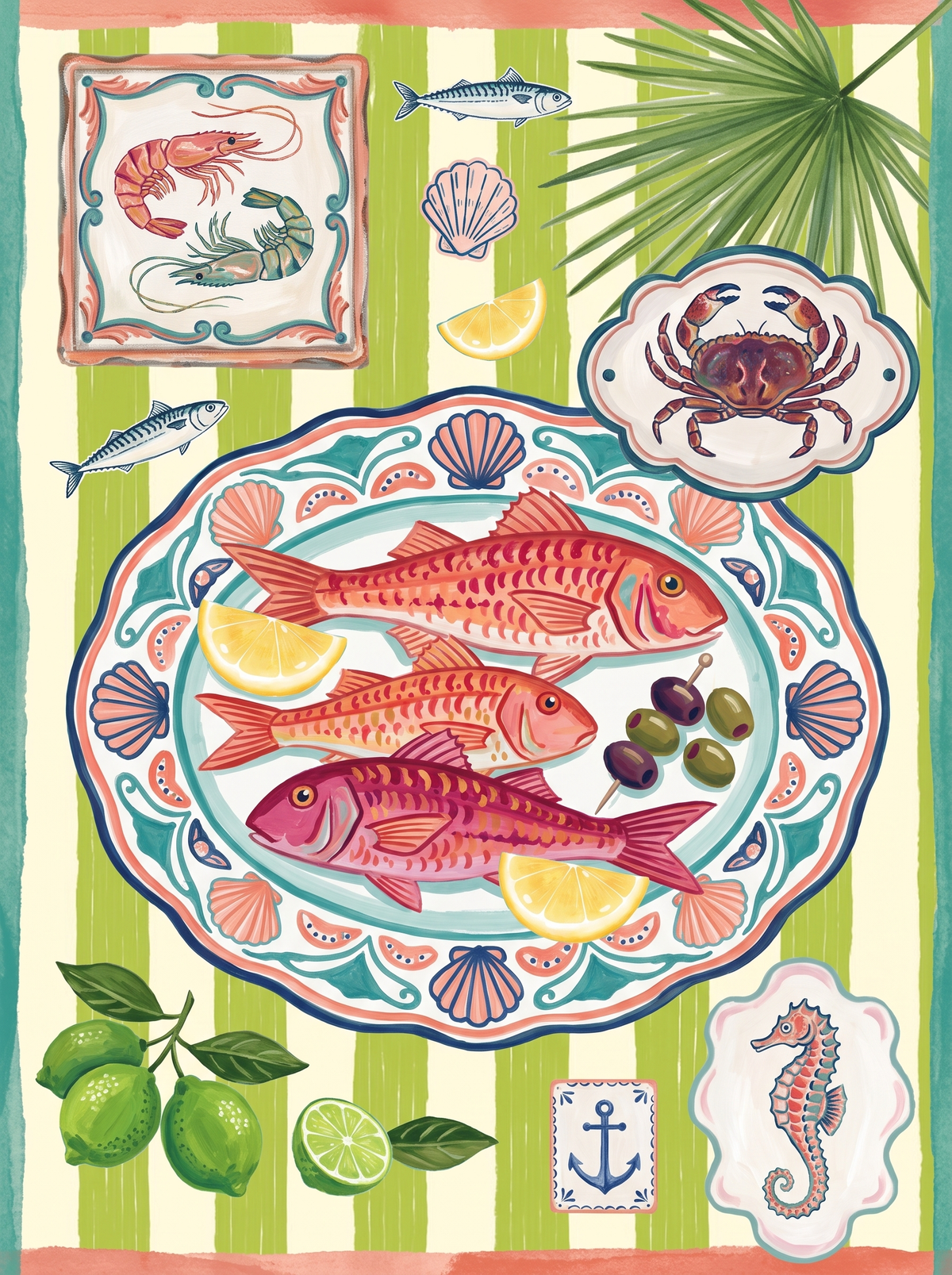 Red Mullet Seaside Platter
