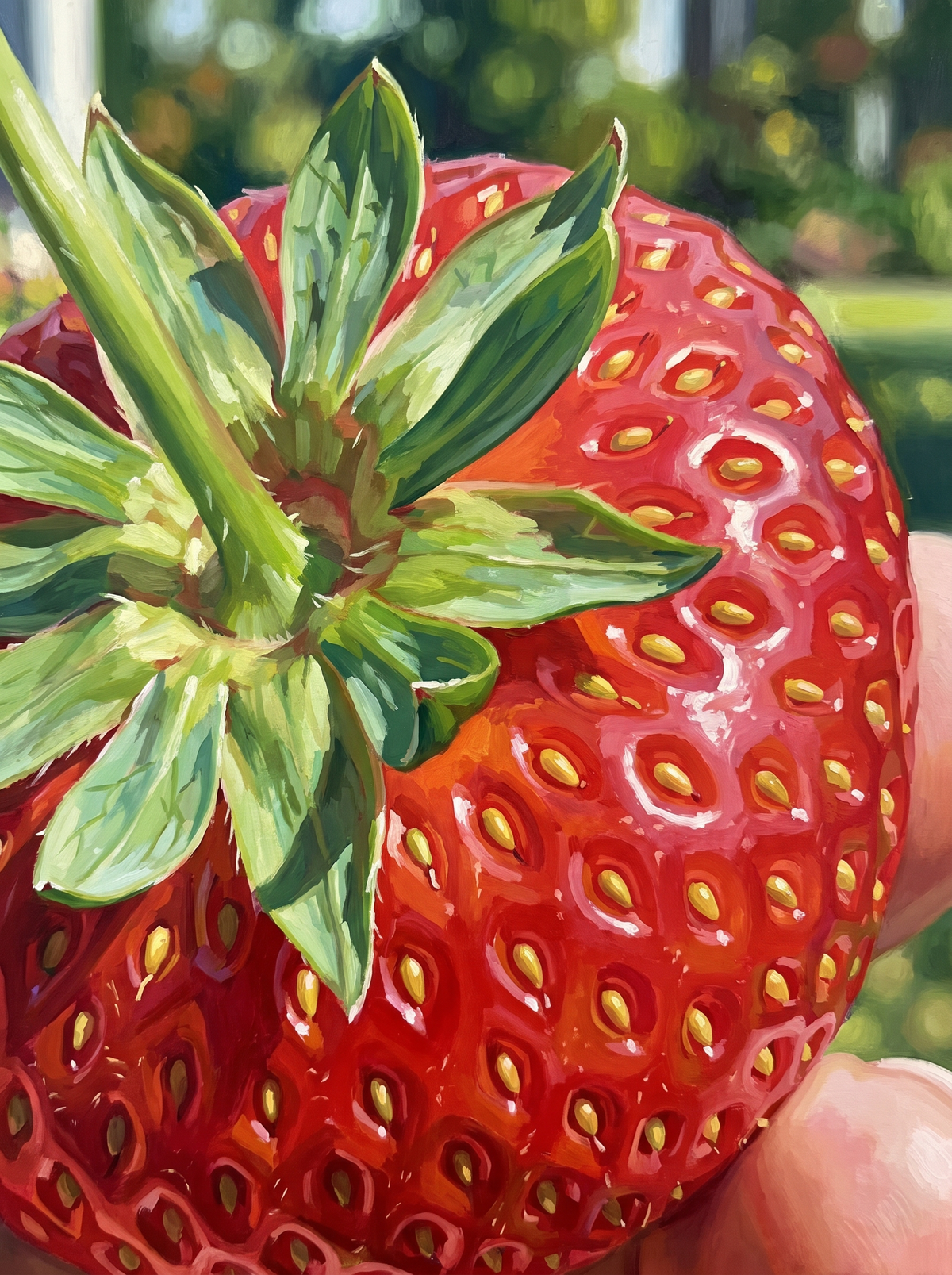 Ripe Strawberry Crown