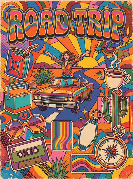 Road Trip (150 Color Diamond Painting)