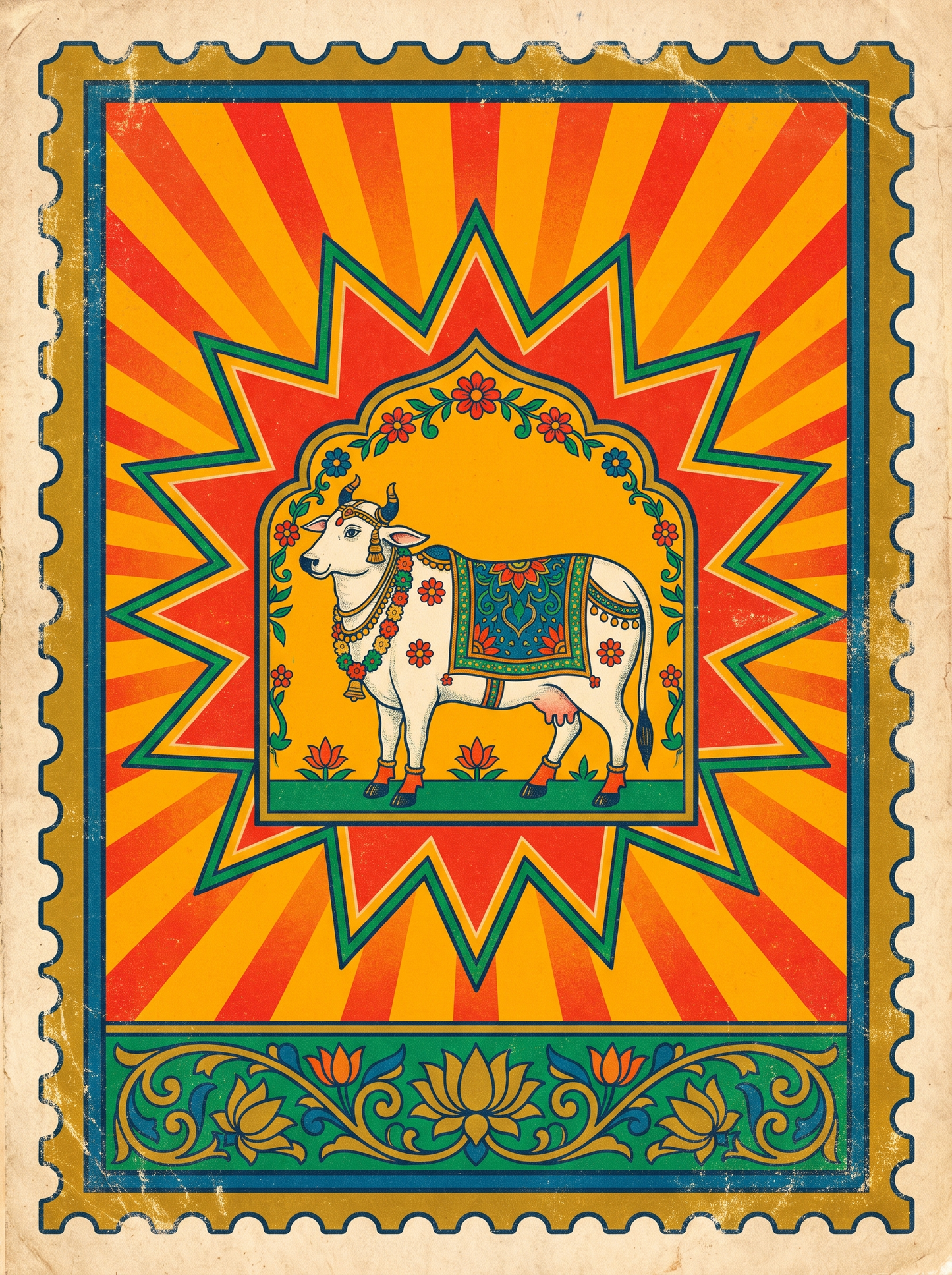 Sacred Cow Stamp