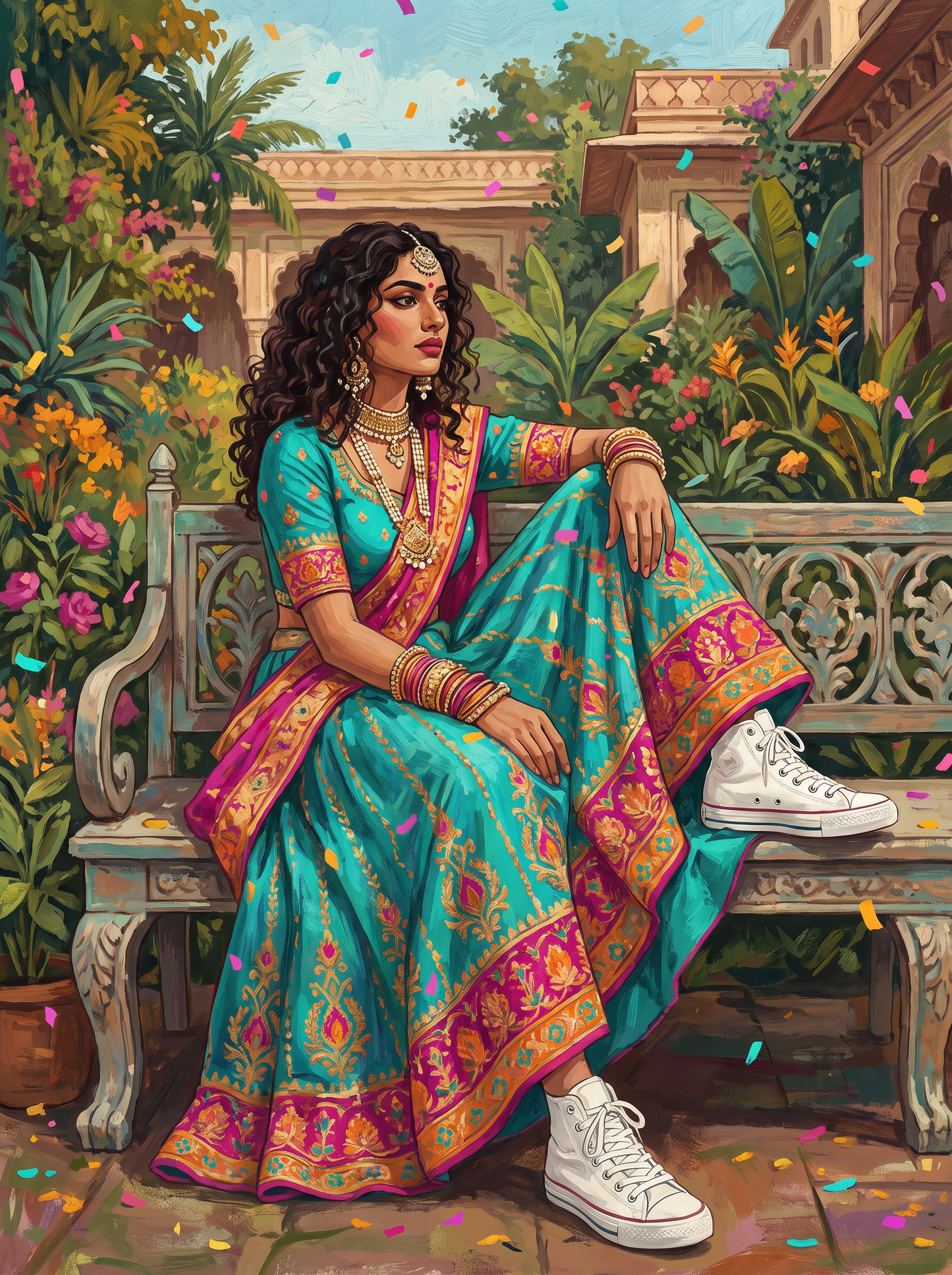 Sari And Sneakers Garden