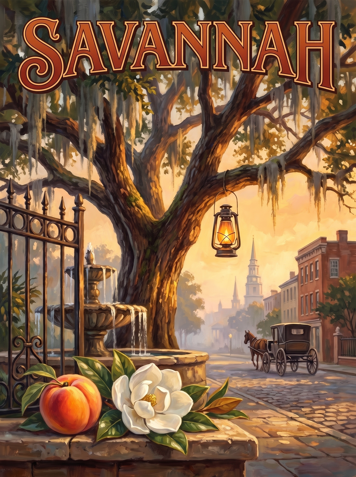 Savannah Live Oak Square