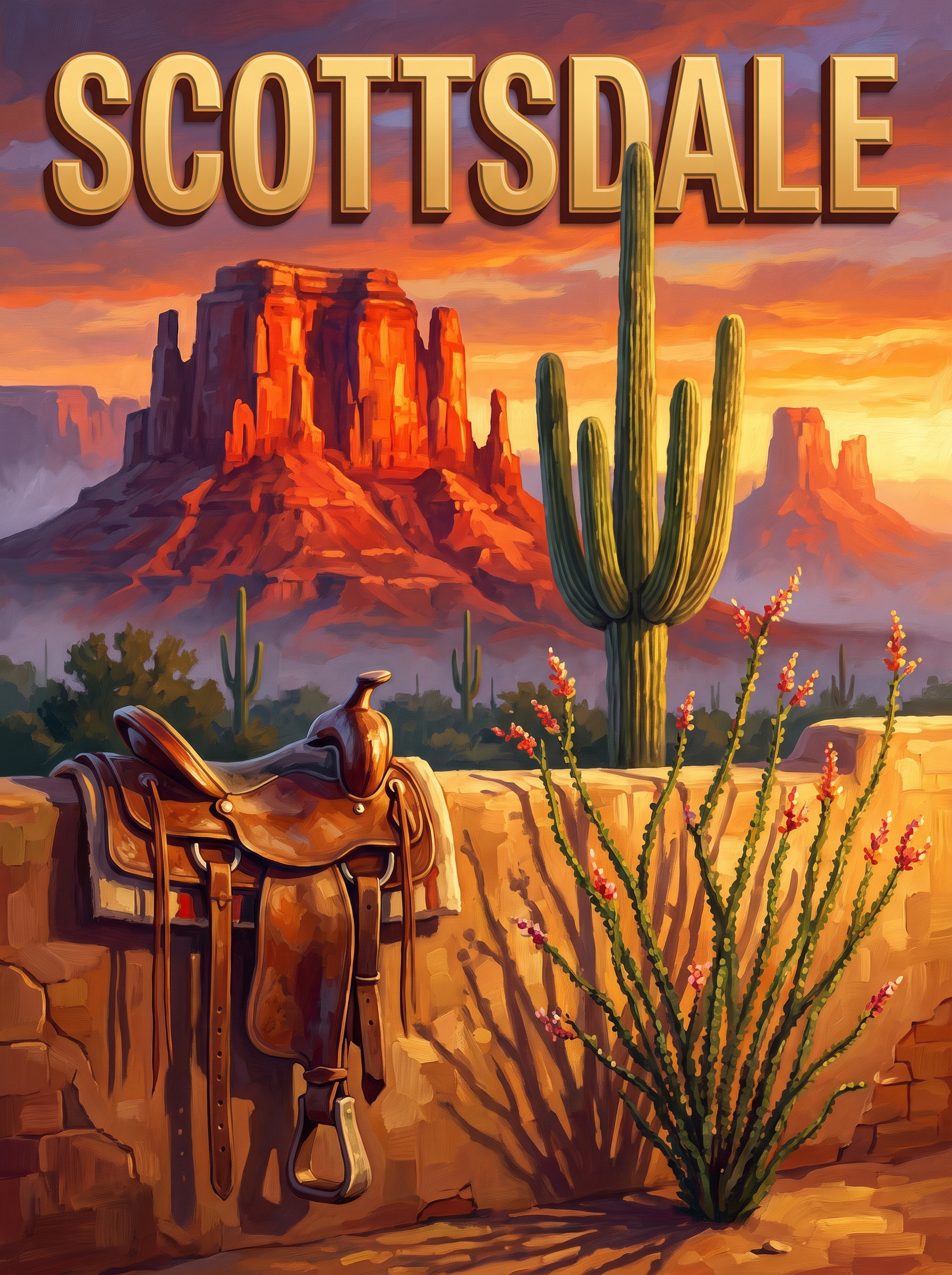 Scottsdale Desert Saddle