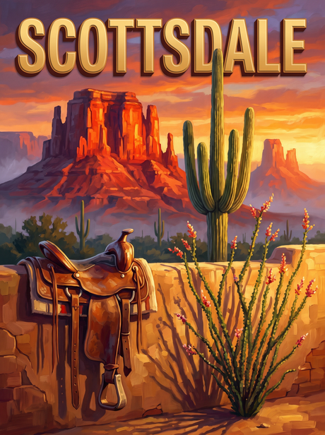Scottsdale Desert Saddle