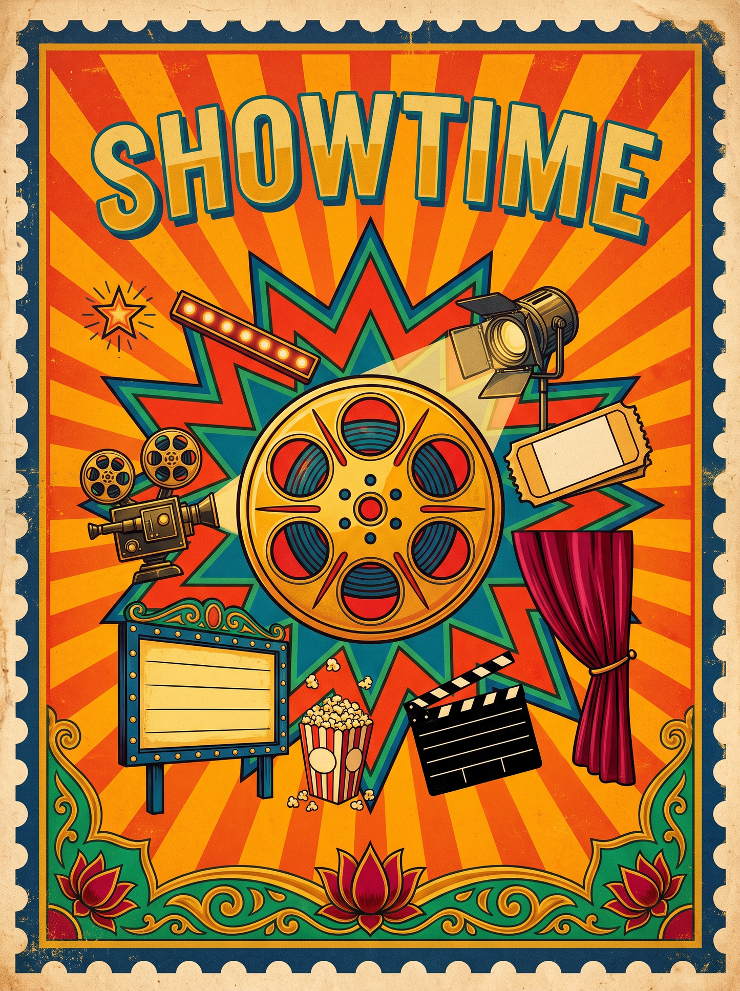 Showtime Film Reel