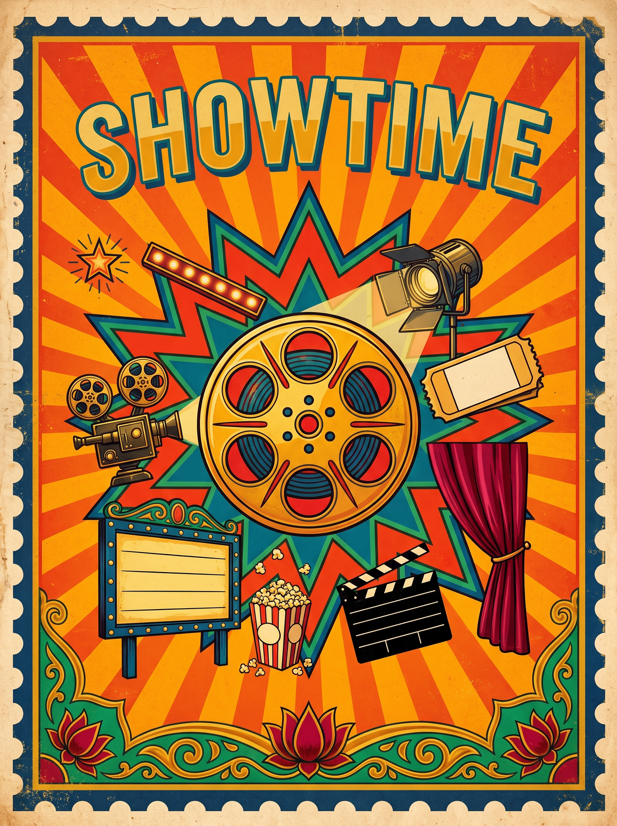 Showtime Film Reel