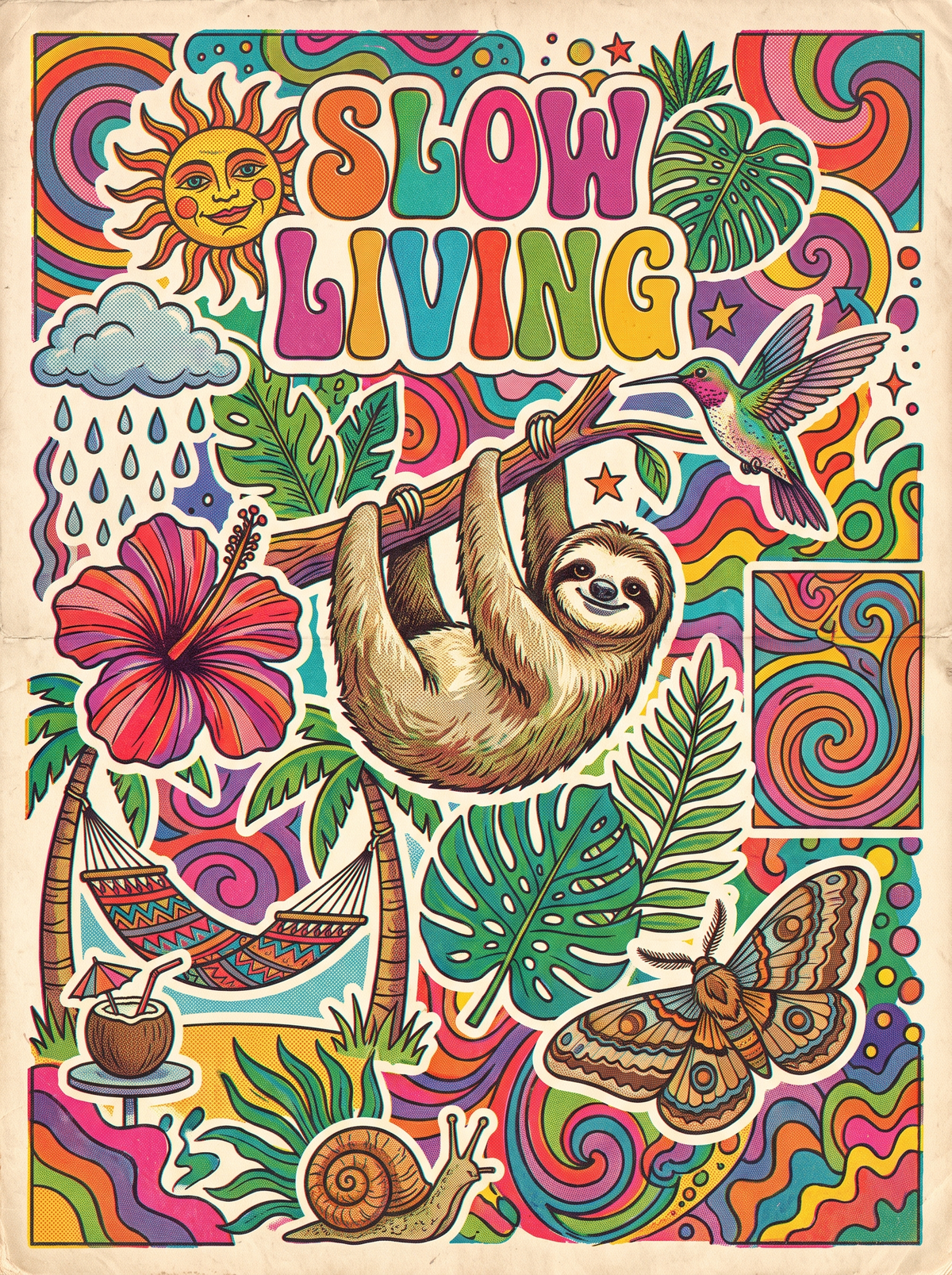 Slow Living Sloth