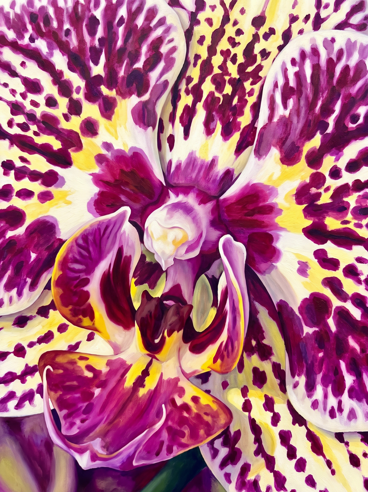 Speckled Purple Orchid