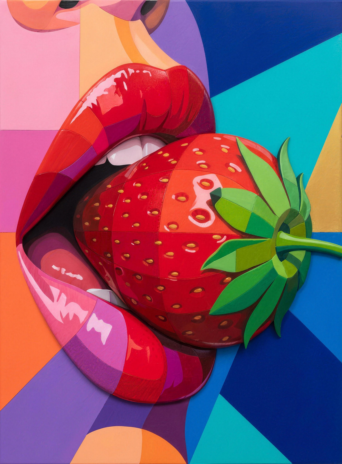 Strawberry Lips Pop
