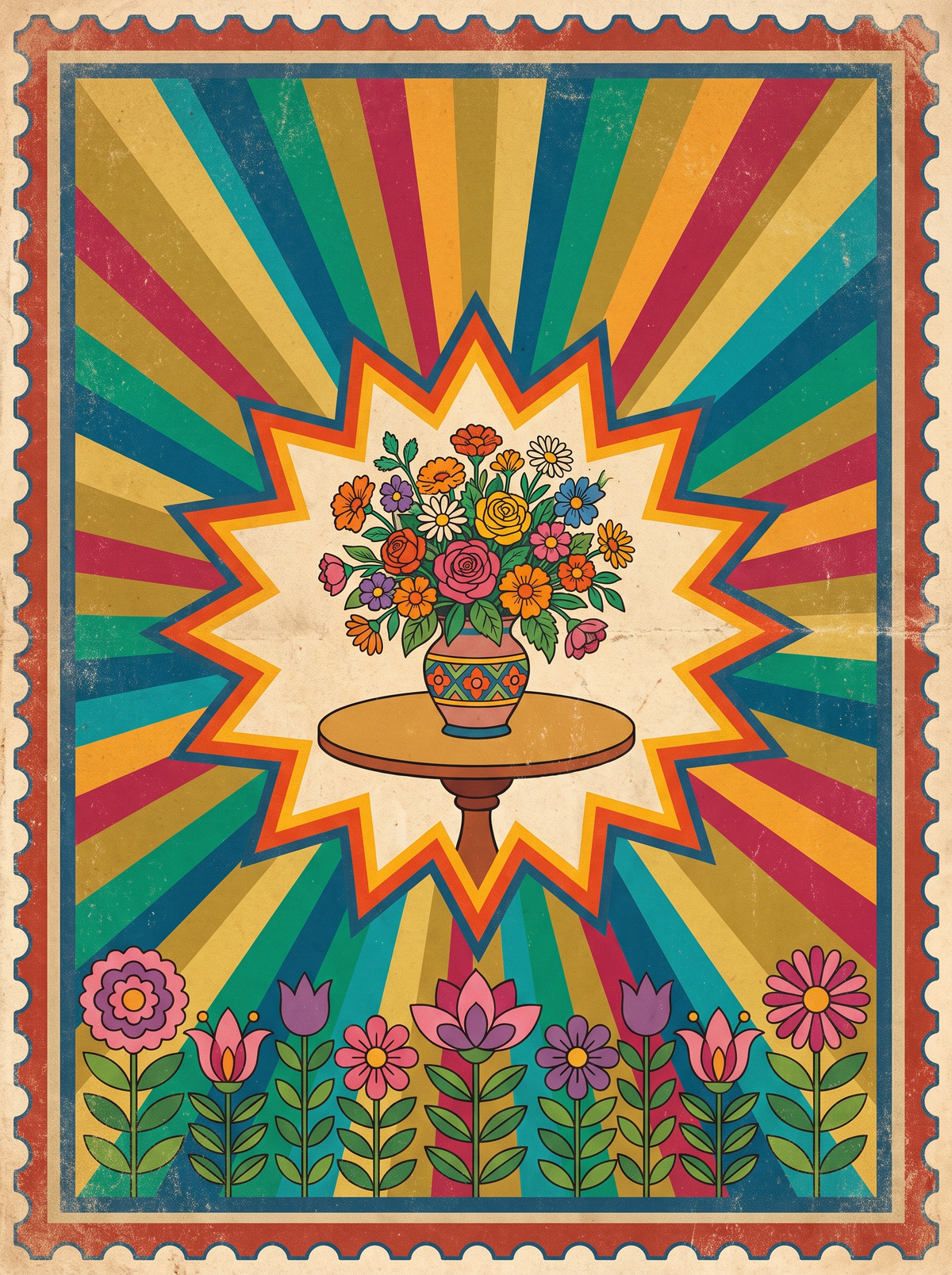 Sunburst Table Bouquet