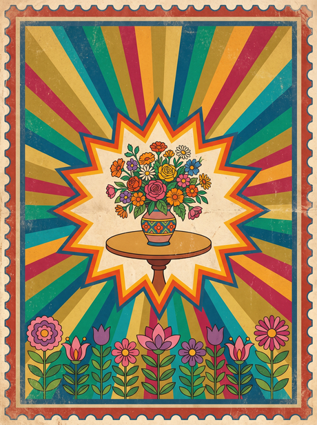 Sunburst Table Bouquet