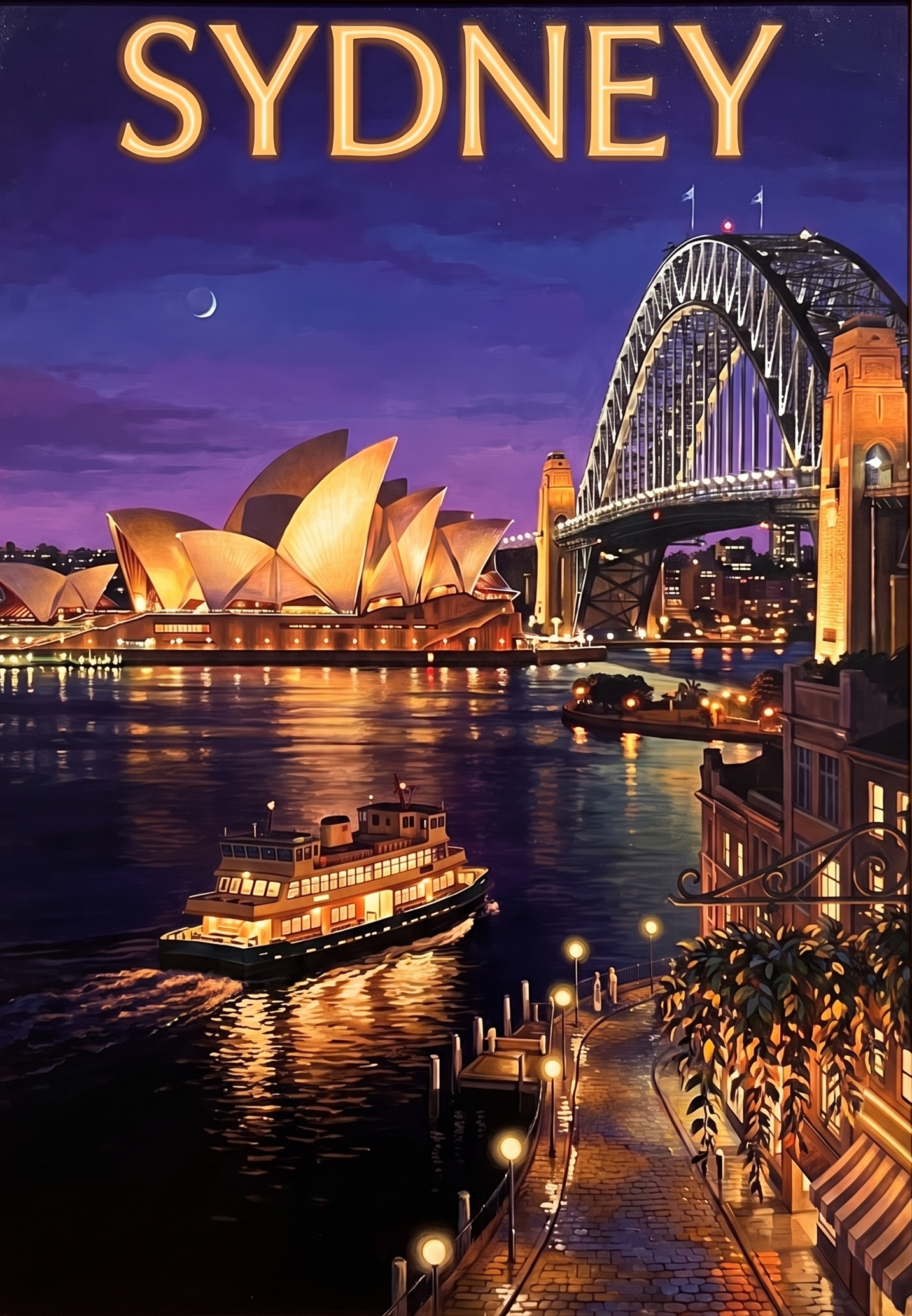 Sydney Harbour Twilight