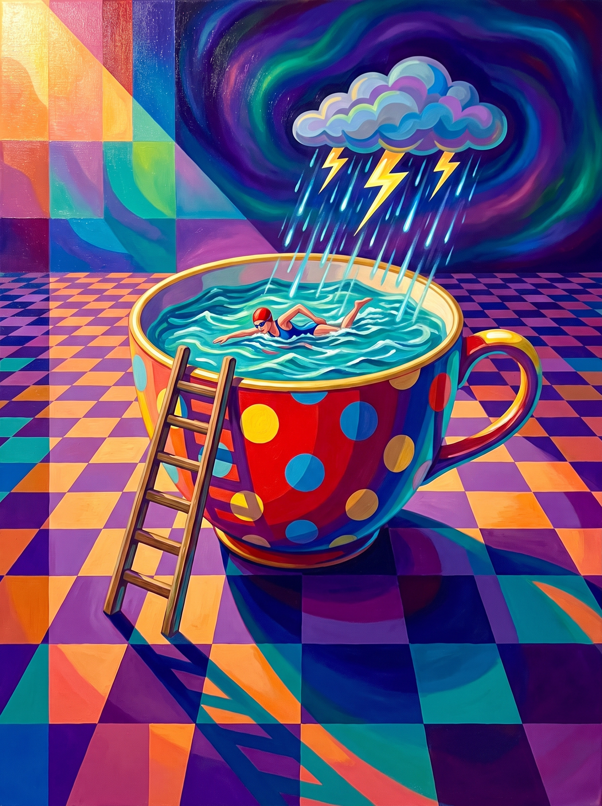 Teacup Pool Thunder Cloud