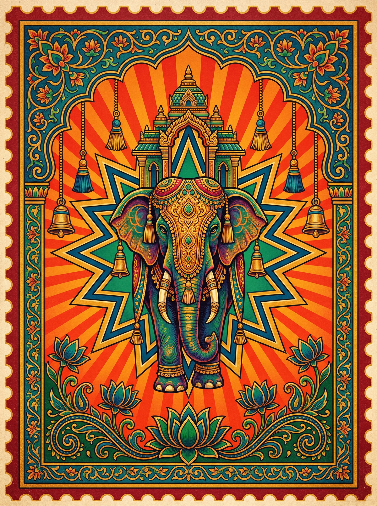 Temple Elephant Arch