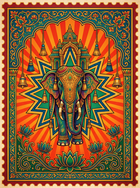 Temple Elephant Arch