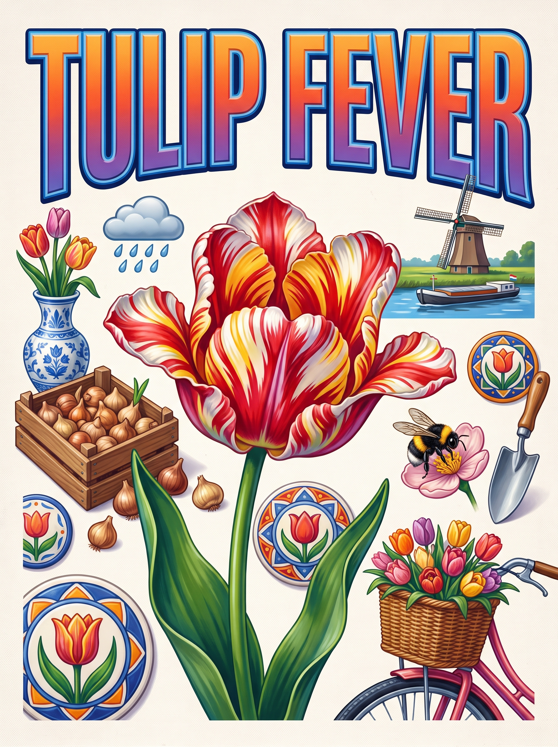 Tulip Fever Bulb Crate