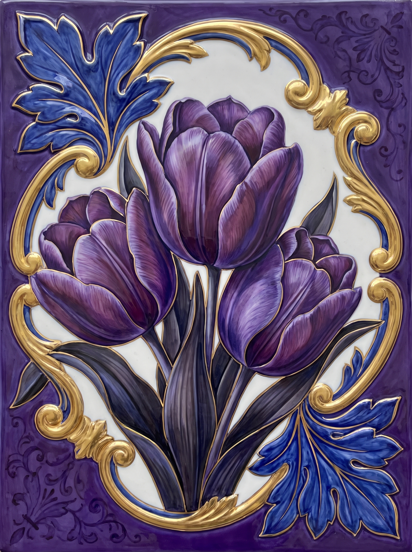 Twilight Purple Tulips