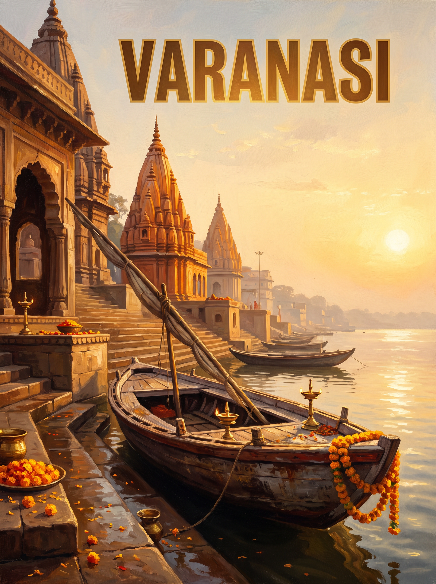 Varanasi Ghats Boat