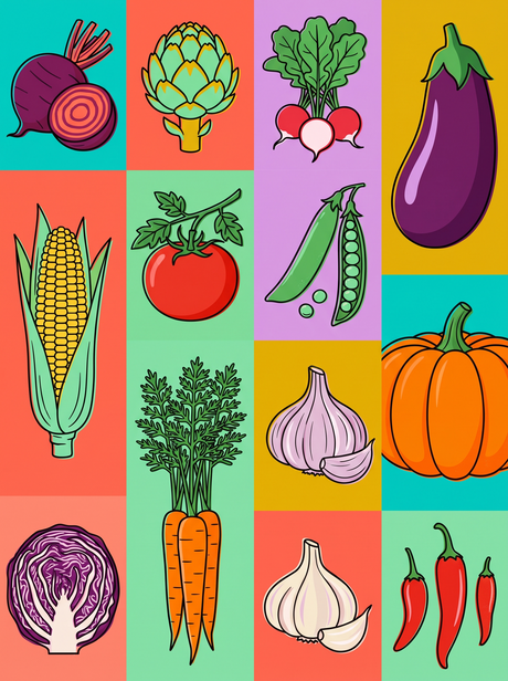 Vegetable Grid