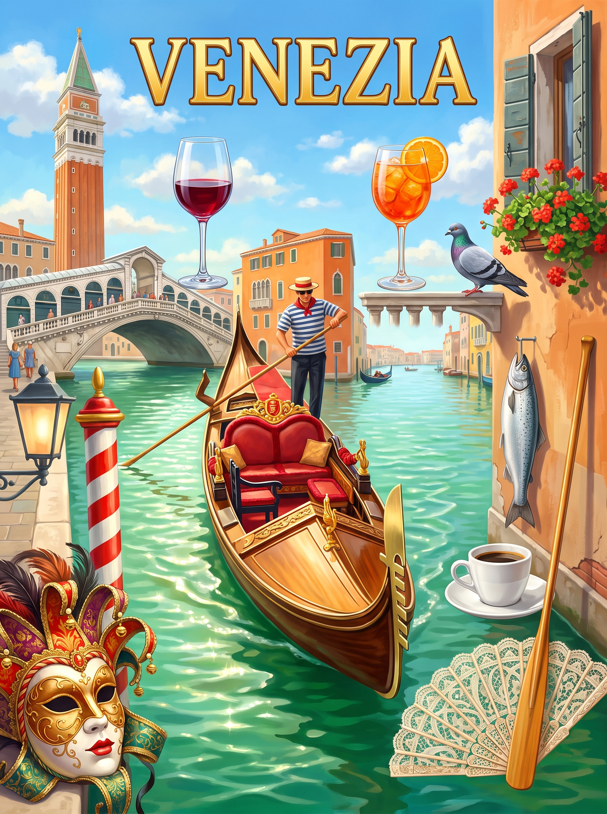 Venezia Gondola Canal
