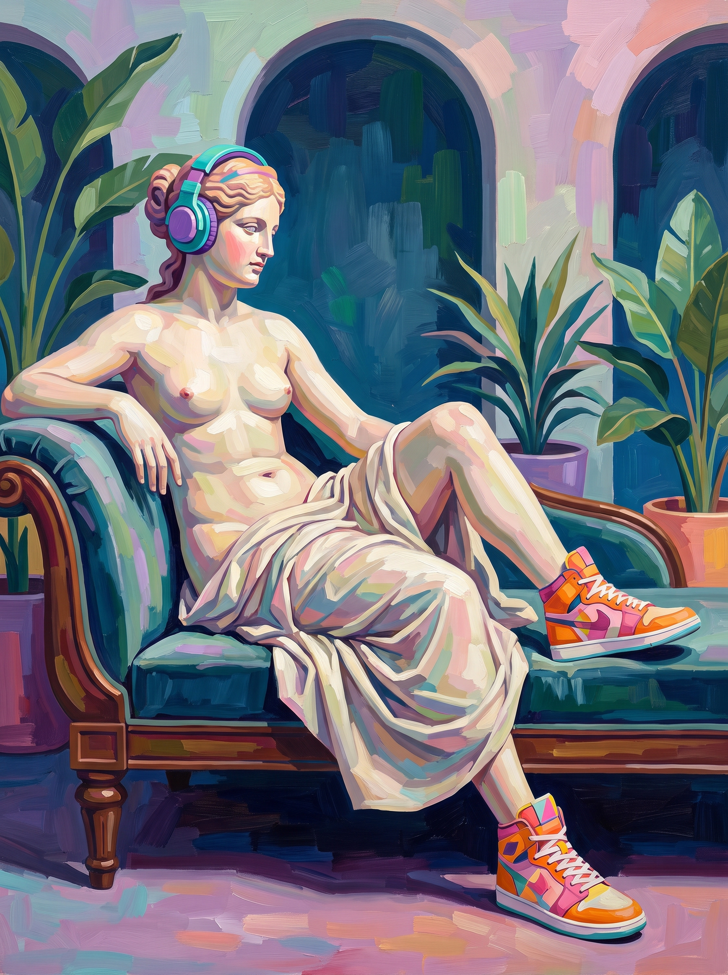 Venus In Headphones