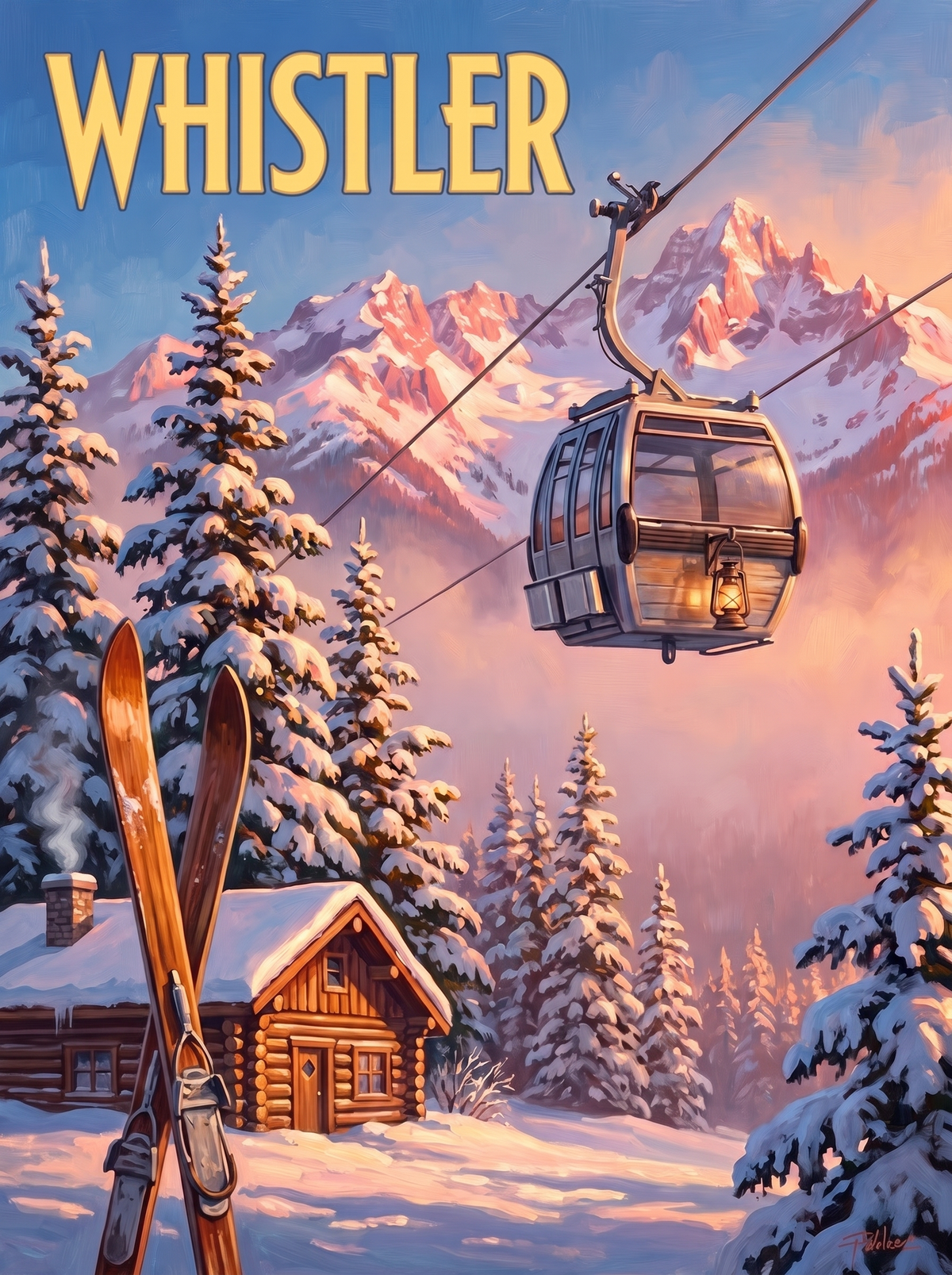 Whistler Ski Gondola