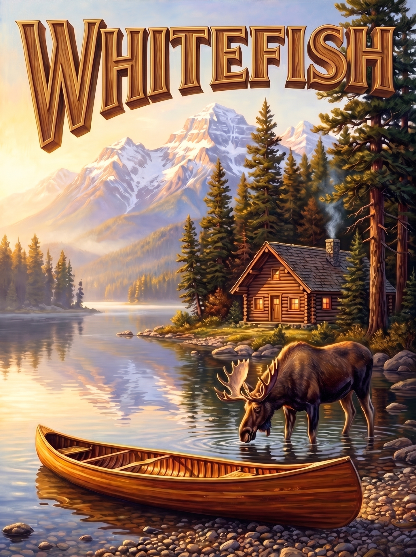 Whitefish Lake Moose