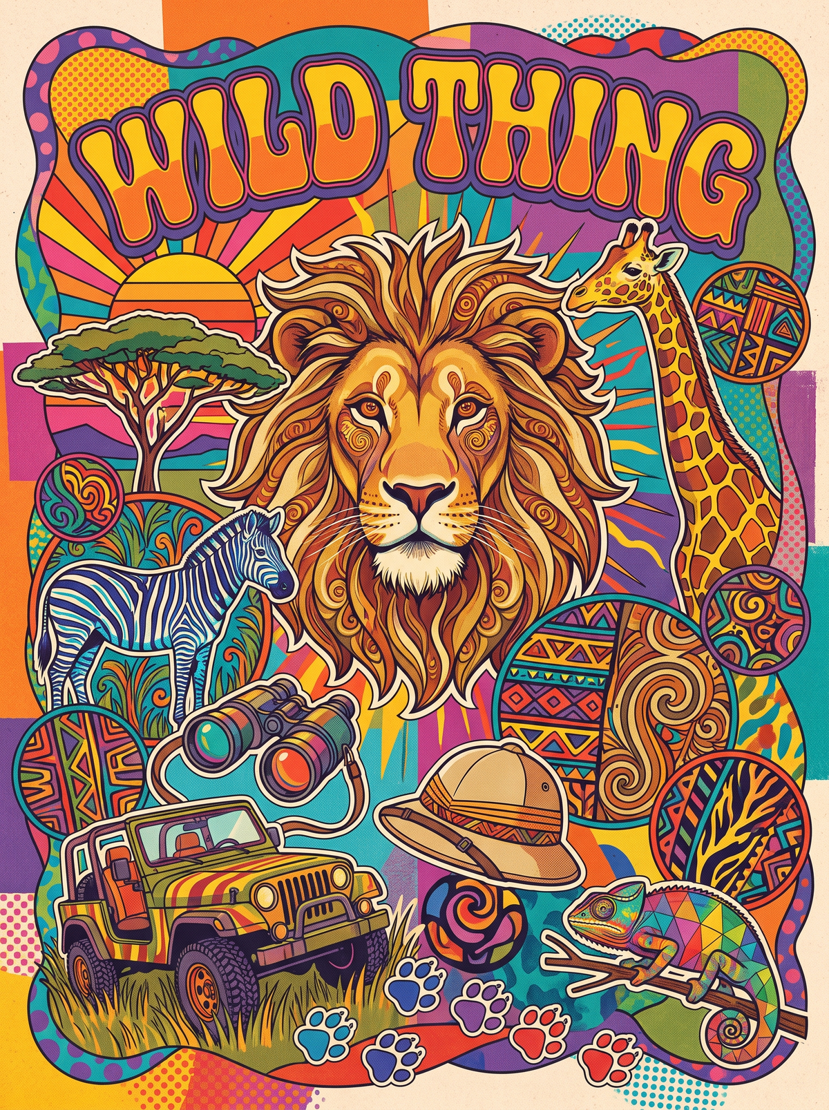 Wild Thing Safari Lion