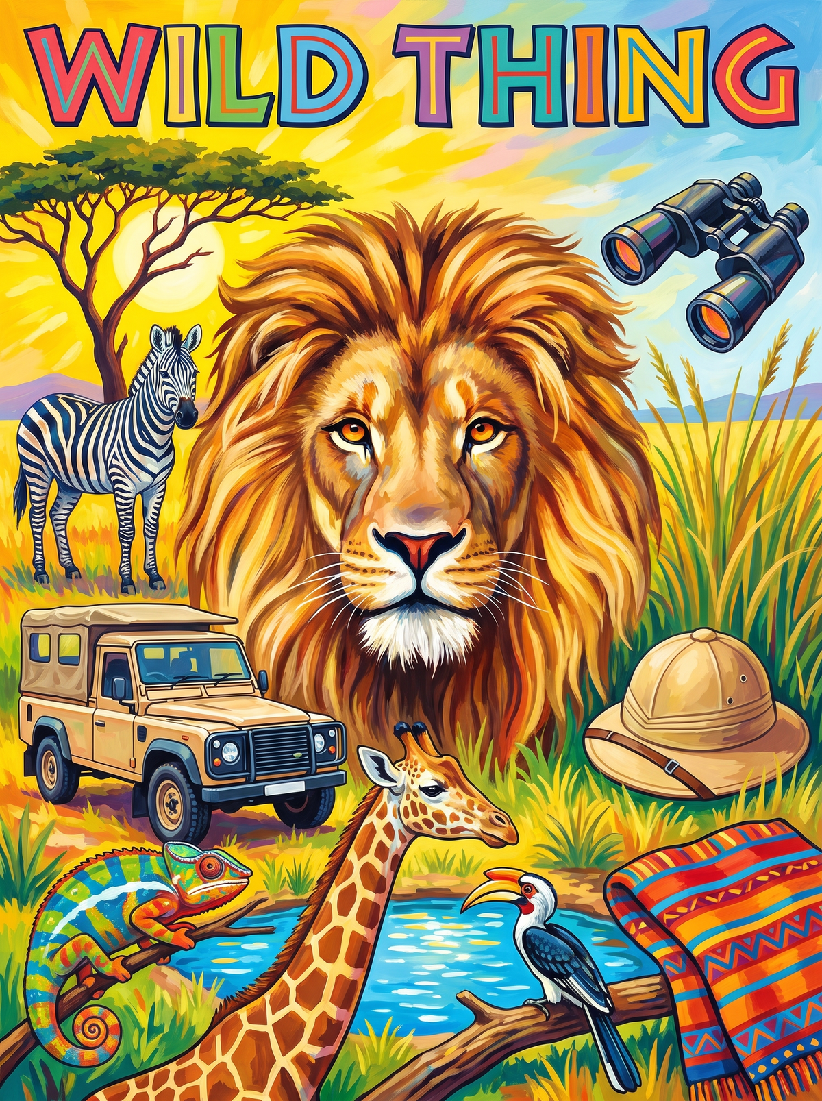 Wild Thing Savannah Lion