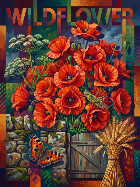 Wildflower Poppy Gate