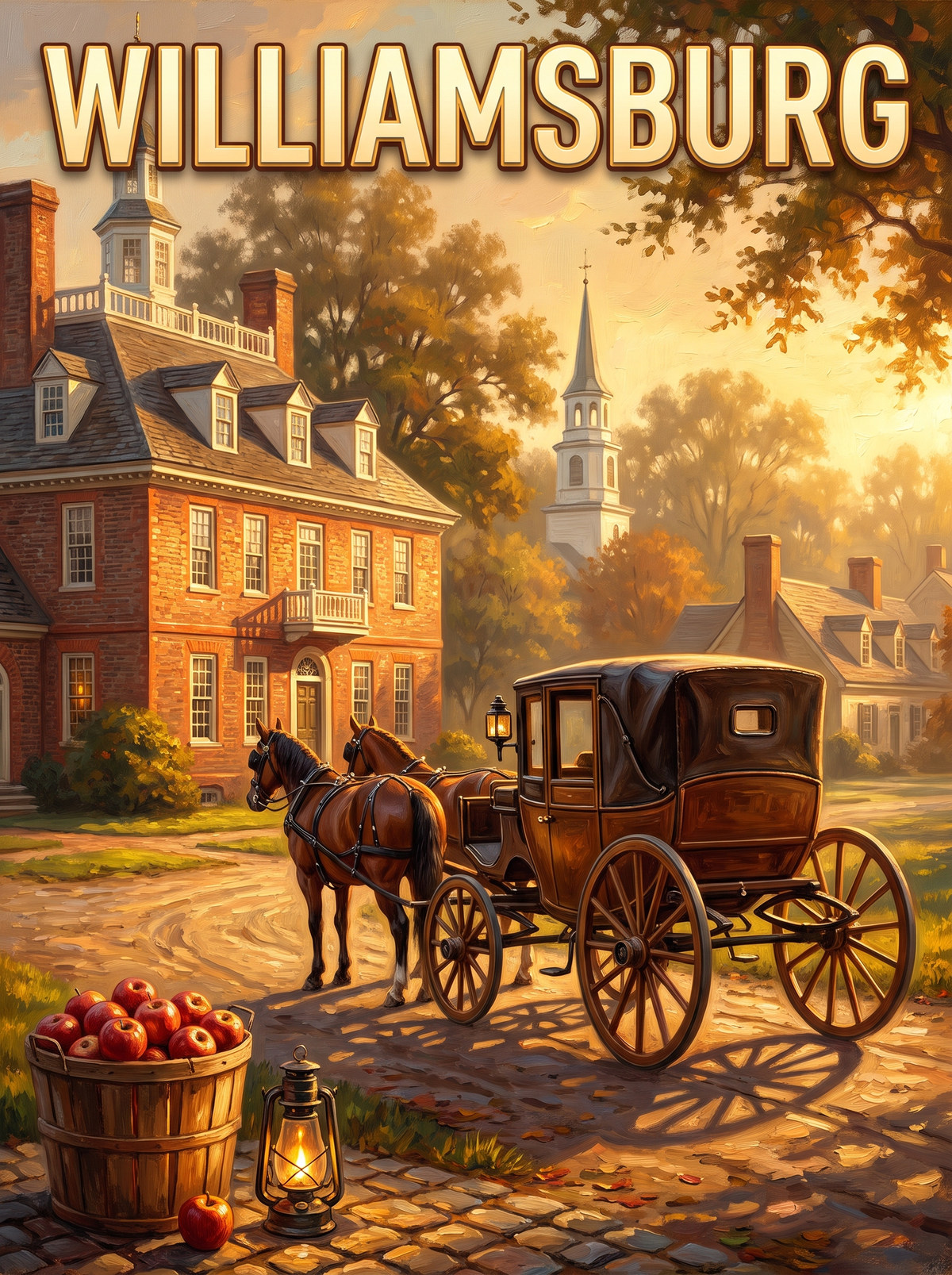 Williamsburg Colonial Carriage