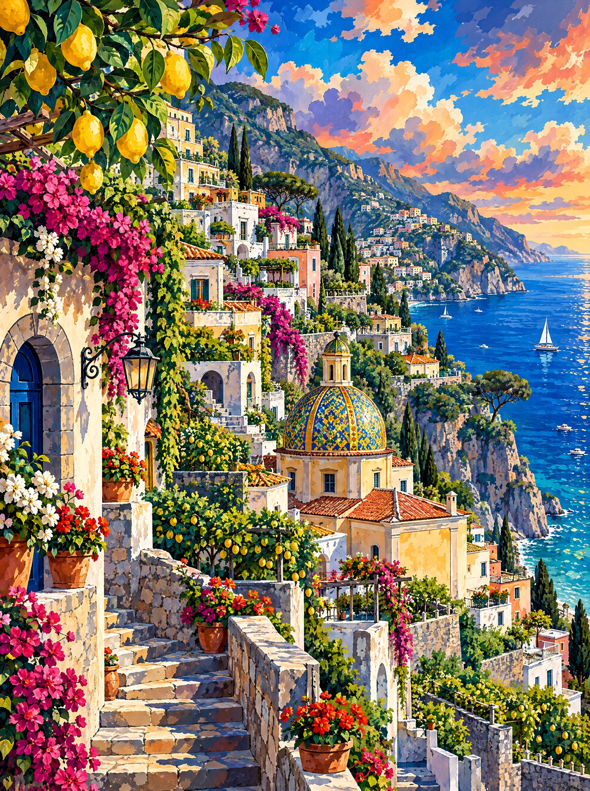 Amalfi Majolica Dome
