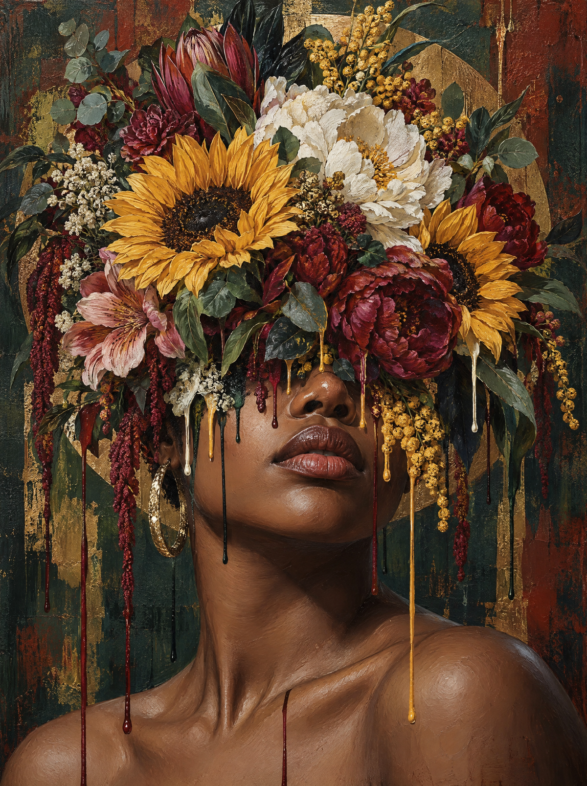 Autumn Bloom Crown