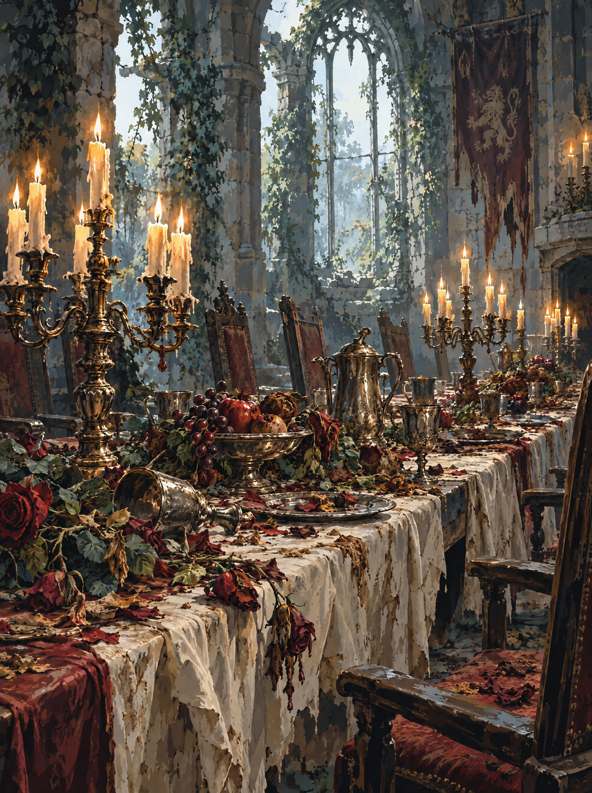 Banquet Of Wilting Roses