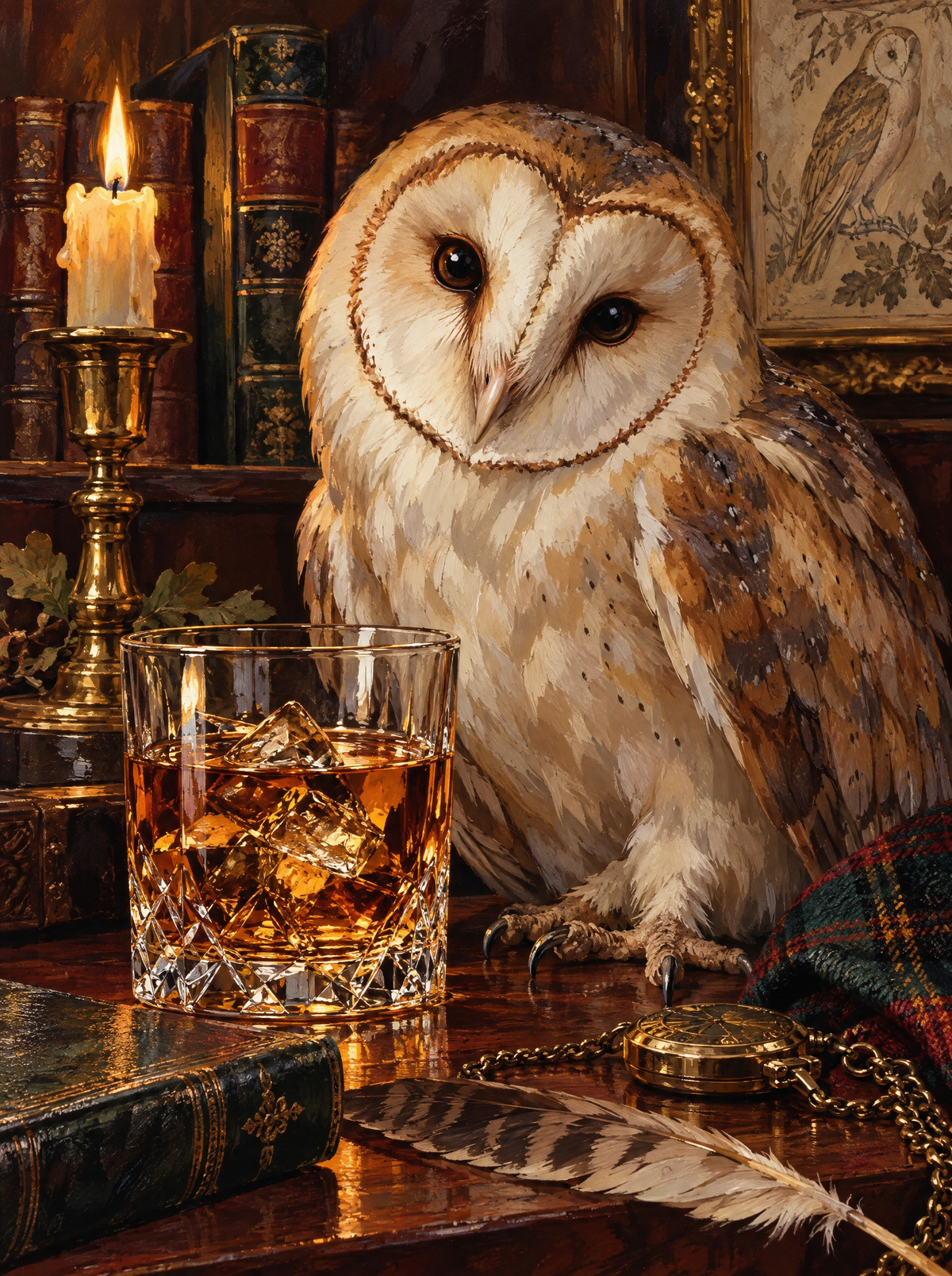 Barn Owl And Whisky