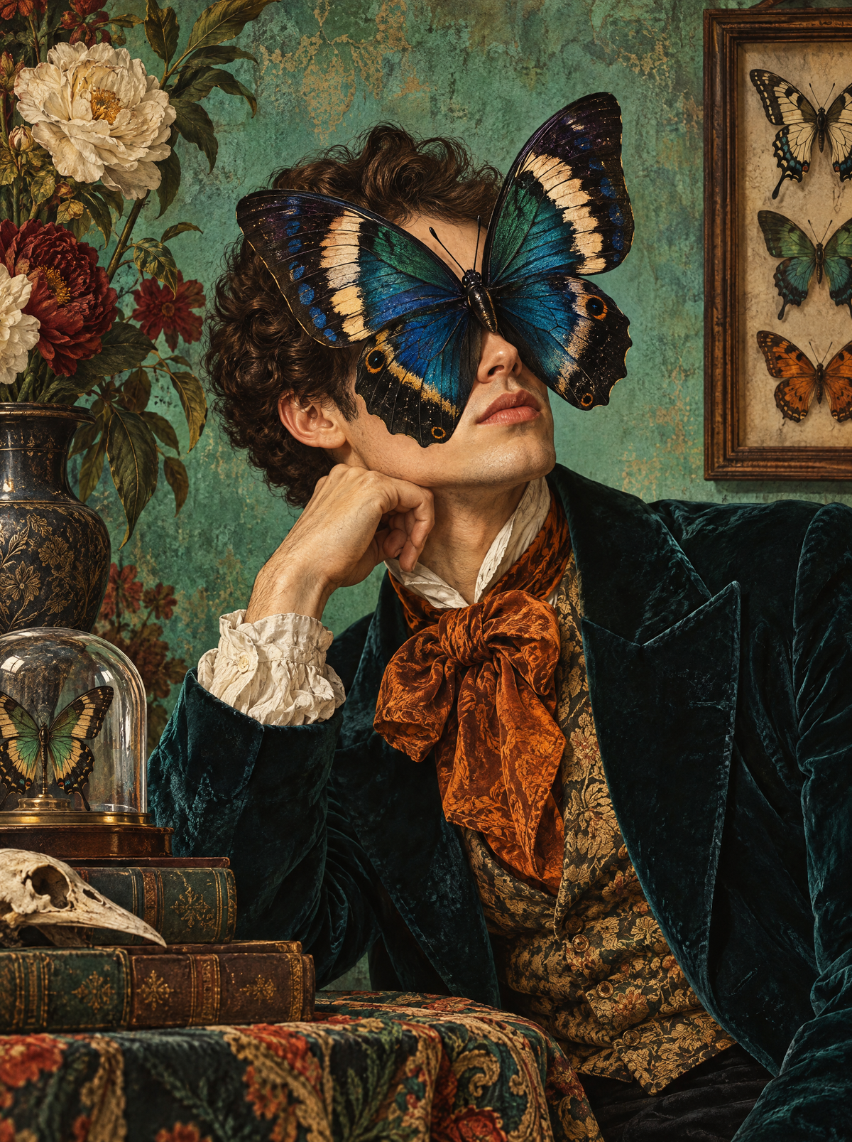 Blue Morpho Masquerade