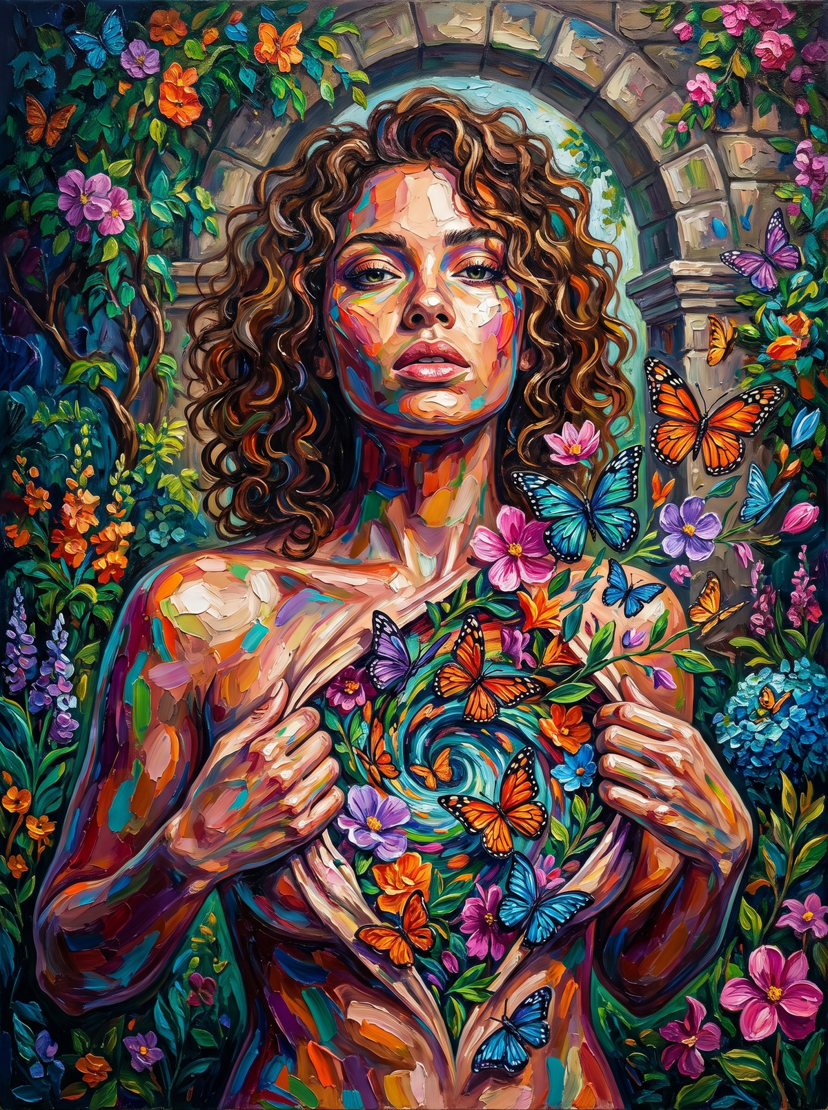 Butterfly Garden Goddess