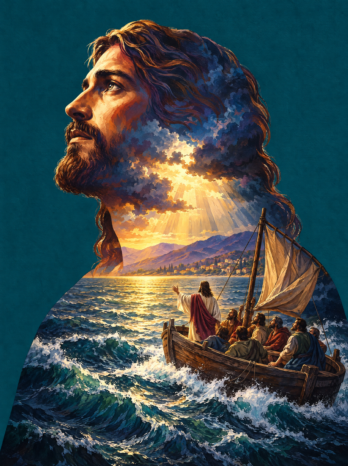 Calming the Storm at Galilee