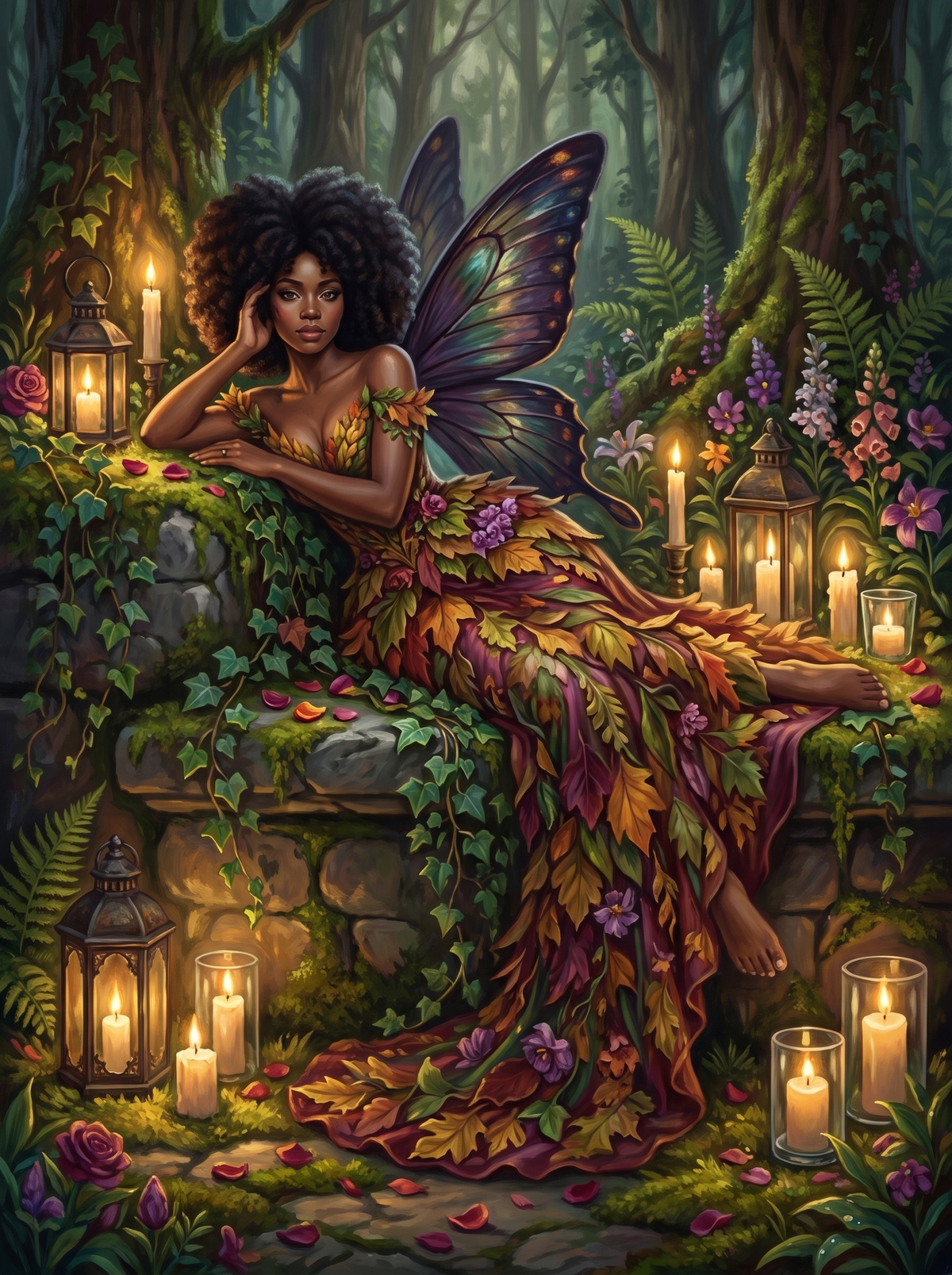 Candlelit Ivy Fairy