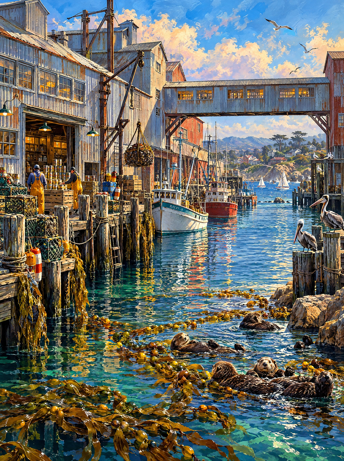 Cannery Row Sea Otters