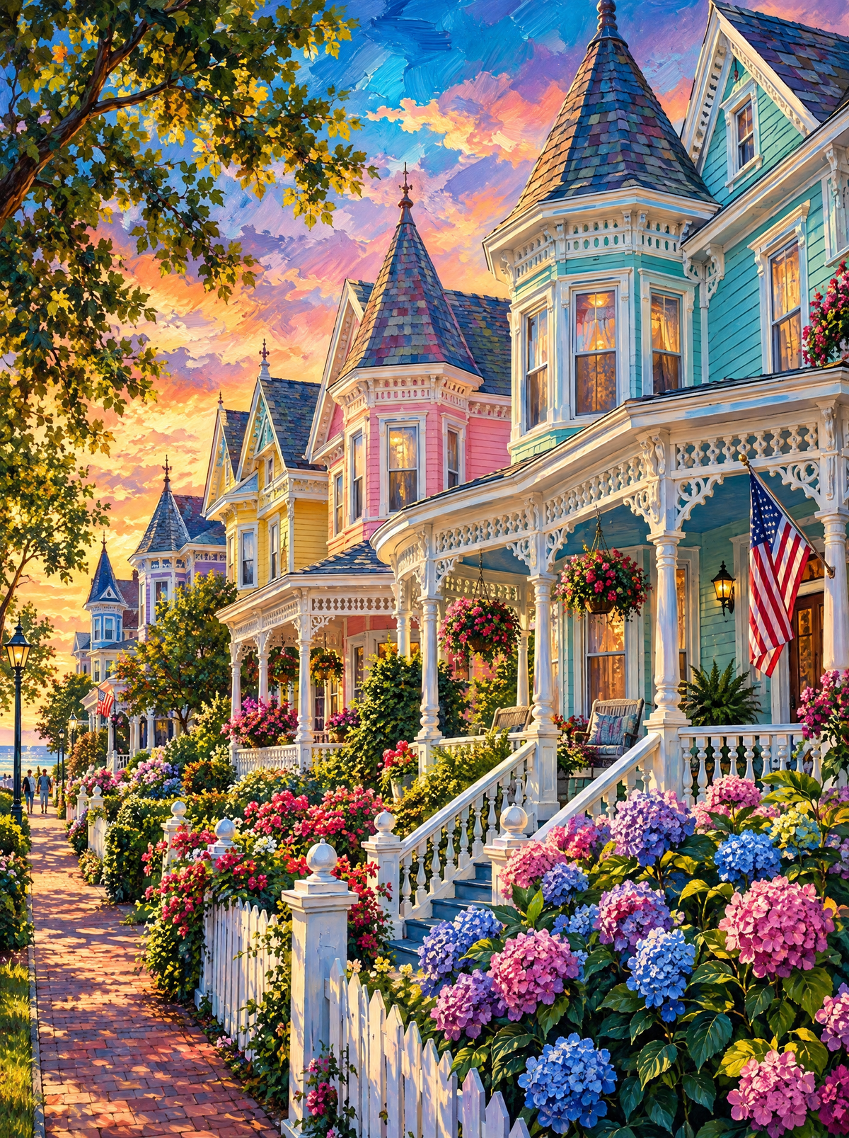 Cape May Gingerbread Row