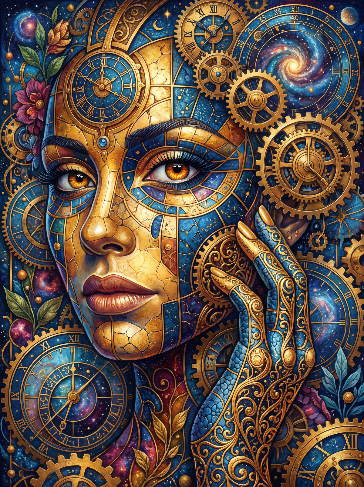 Clockwork Cosmos Woman