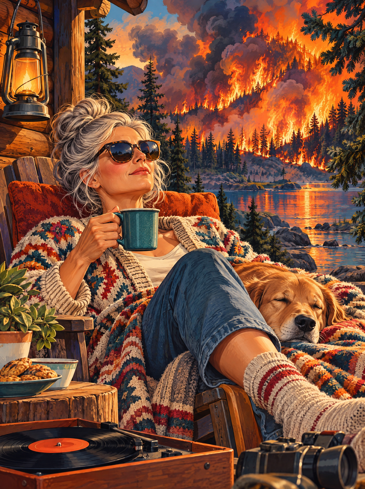 Coffee As The Forest Burns