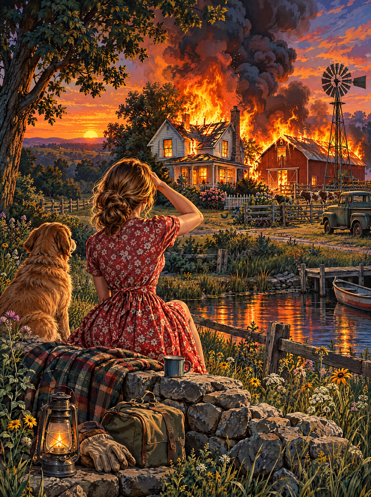Coffee While The Farm Burns