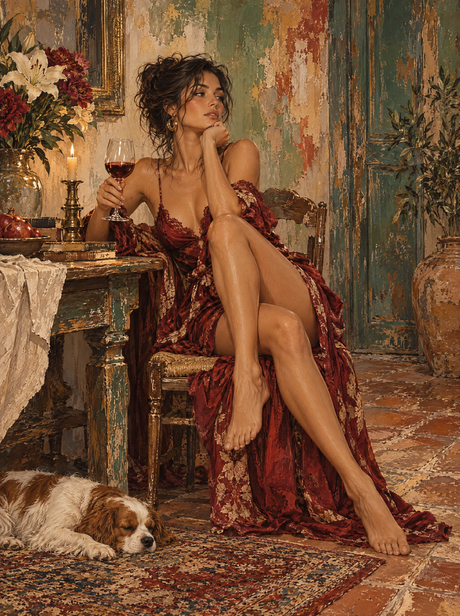 Crimson Silk And Cabernet